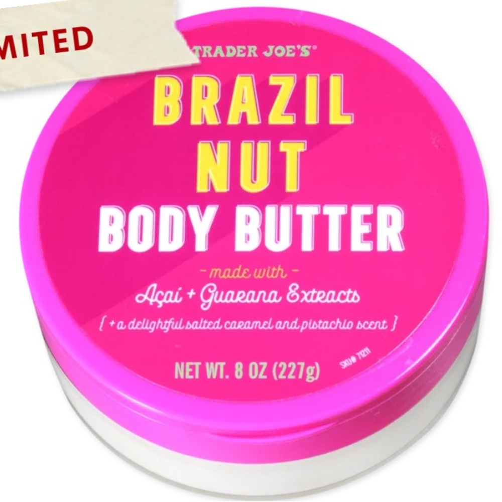 Trader Joe’s Brazil Nut Body Butter